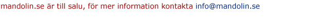 mandolin.se
